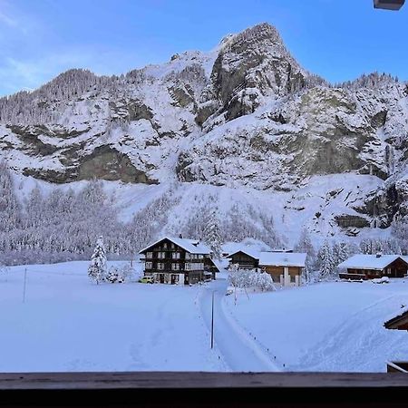 Waterfall View Kandersteg Exterior foto